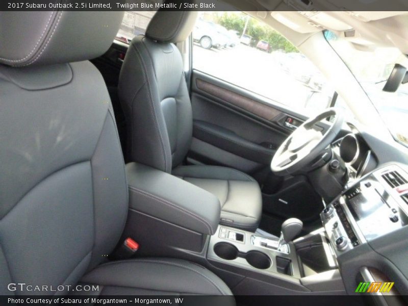Twilight Blue Metallic / Slate Black 2017 Subaru Outback 2.5i Limited