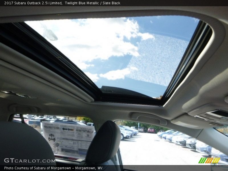 Twilight Blue Metallic / Slate Black 2017 Subaru Outback 2.5i Limited