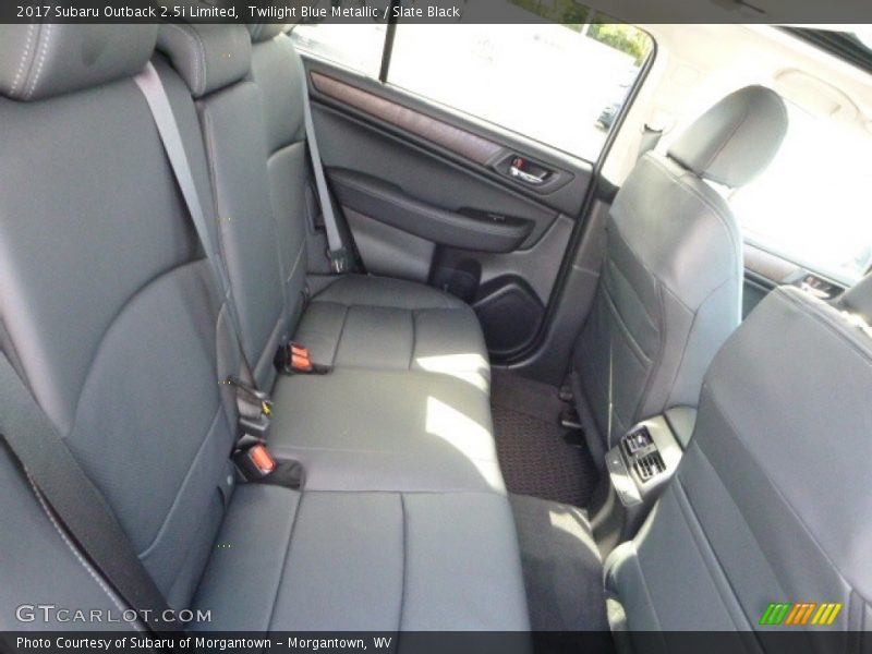 Twilight Blue Metallic / Slate Black 2017 Subaru Outback 2.5i Limited
