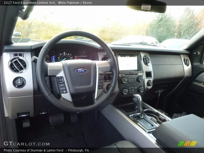 White Platinum / Ebony 2017 Ford Expedition Limited 4x4