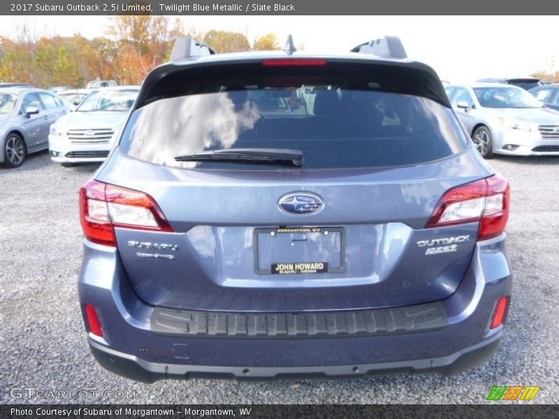 Twilight Blue Metallic / Slate Black 2017 Subaru Outback 2.5i Limited