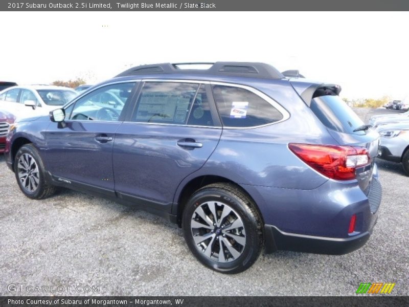 Twilight Blue Metallic / Slate Black 2017 Subaru Outback 2.5i Limited