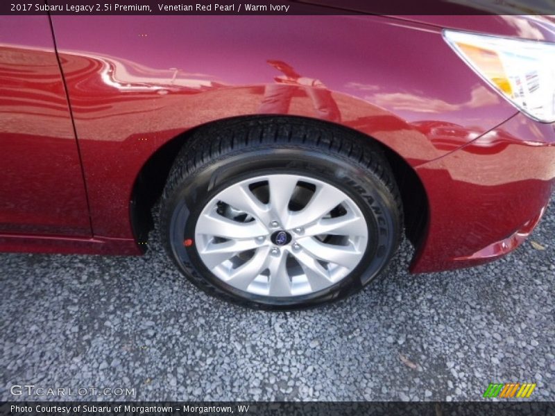 Venetian Red Pearl / Warm Ivory 2017 Subaru Legacy 2.5i Premium