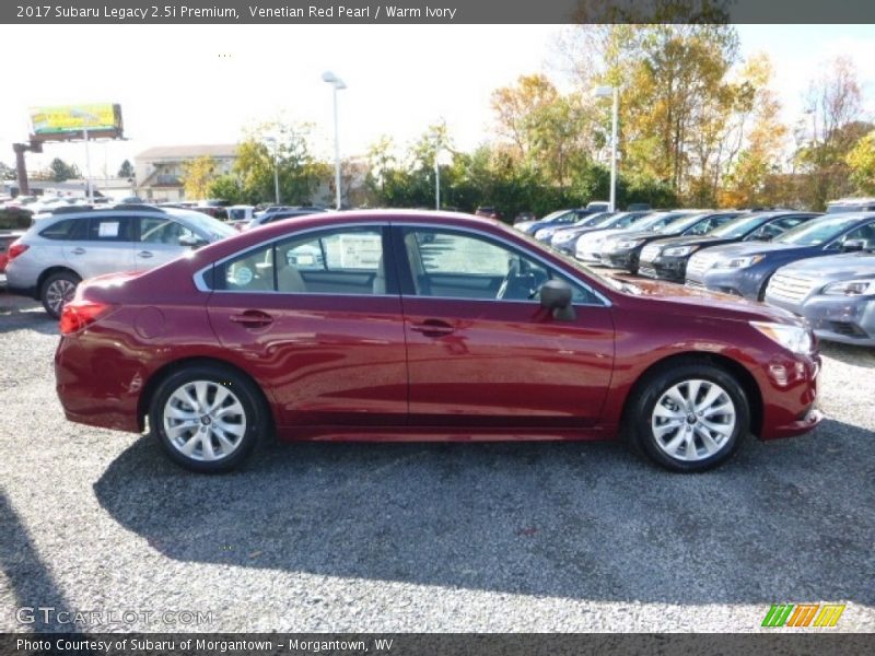 Venetian Red Pearl / Warm Ivory 2017 Subaru Legacy 2.5i Premium