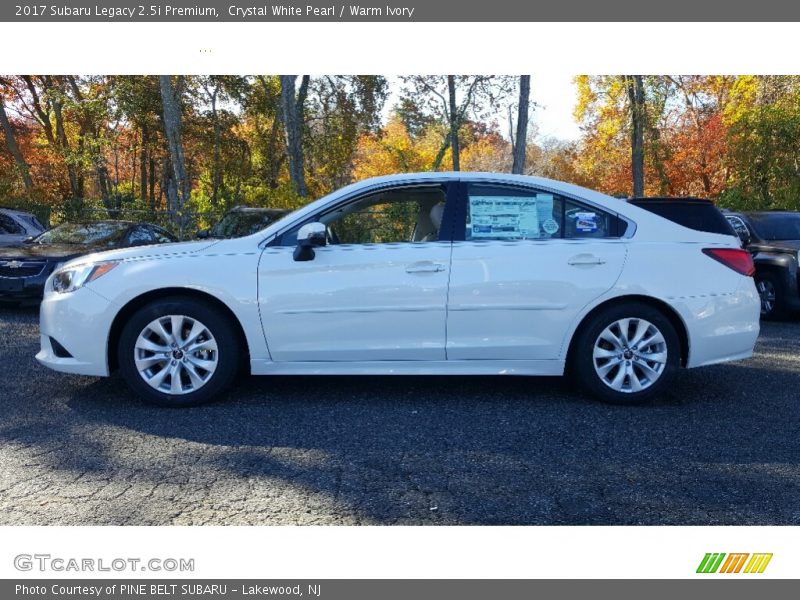  2017 Legacy 2.5i Premium Crystal White Pearl