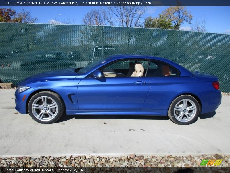  2017 4 Series 430i xDrive Convertible Estoril Blue Metallic