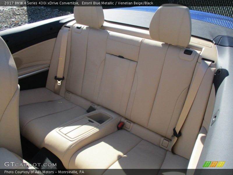 Rear Seat of 2017 4 Series 430i xDrive Convertible