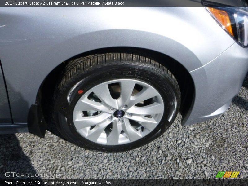 Ice Silver Metallic / Slate Black 2017 Subaru Legacy 2.5i Premium