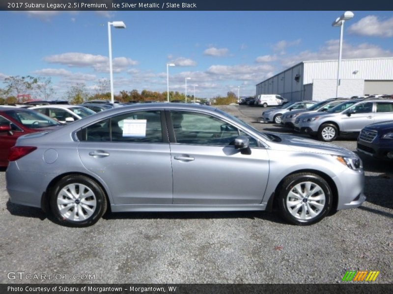 Ice Silver Metallic / Slate Black 2017 Subaru Legacy 2.5i Premium