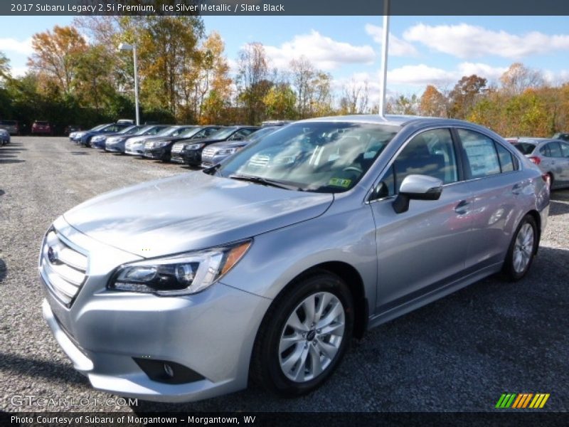 Ice Silver Metallic / Slate Black 2017 Subaru Legacy 2.5i Premium