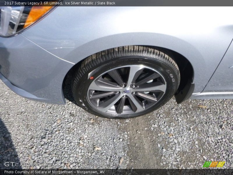 Ice Silver Metallic / Slate Black 2017 Subaru Legacy 3.6R Limited
