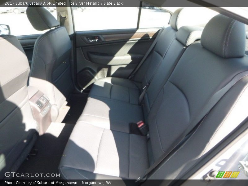 Rear Seat of 2017 Legacy 3.6R Limited