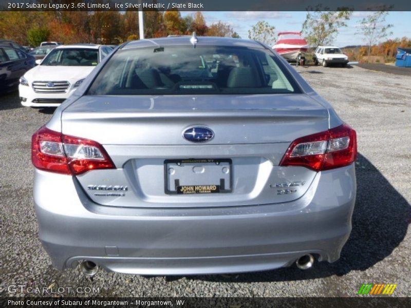 Ice Silver Metallic / Slate Black 2017 Subaru Legacy 3.6R Limited