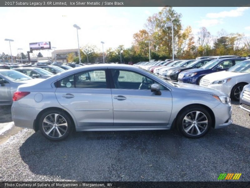 Ice Silver Metallic / Slate Black 2017 Subaru Legacy 3.6R Limited