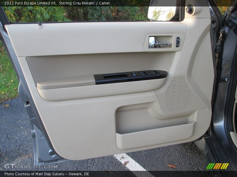Sterling Gray Metallic / Camel 2012 Ford Escape Limited V6