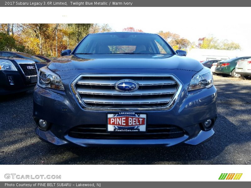 Twilight Blue Metallic / Warm Ivory 2017 Subaru Legacy 3.6R Limited