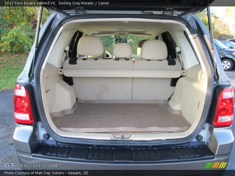 Sterling Gray Metallic / Camel 2012 Ford Escape Limited V6