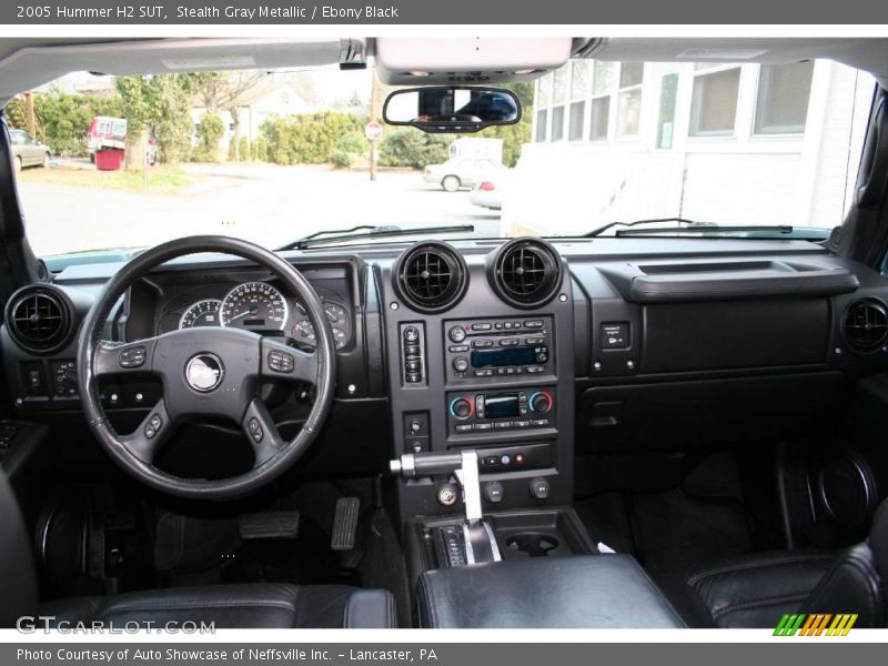 Stealth Gray Metallic / Ebony Black 2005 Hummer H2 SUT