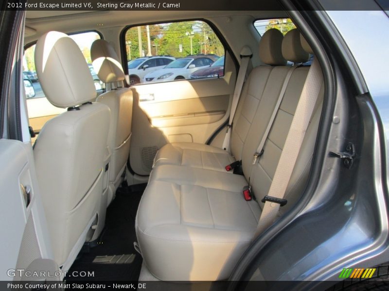 Sterling Gray Metallic / Camel 2012 Ford Escape Limited V6