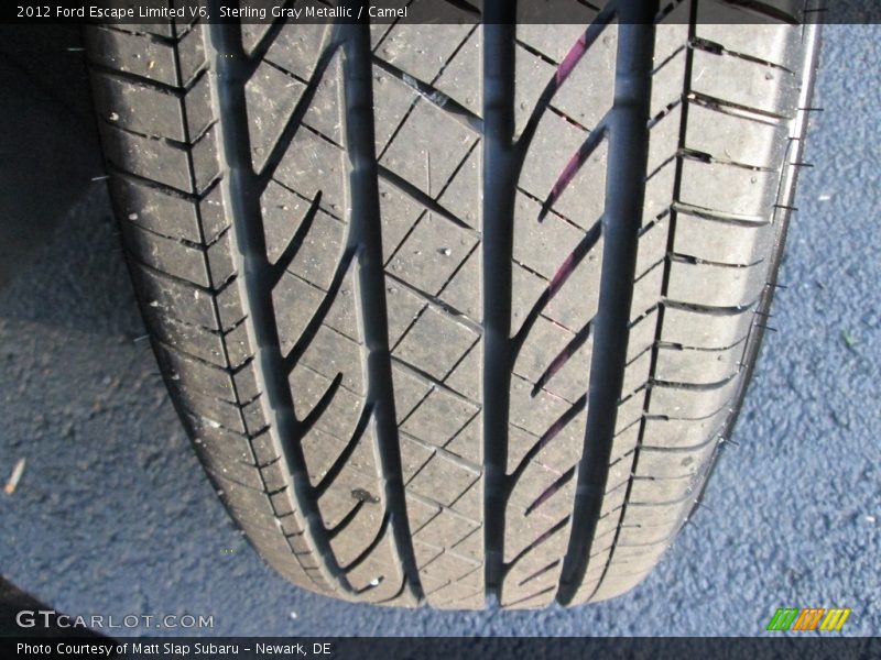 Sterling Gray Metallic / Camel 2012 Ford Escape Limited V6