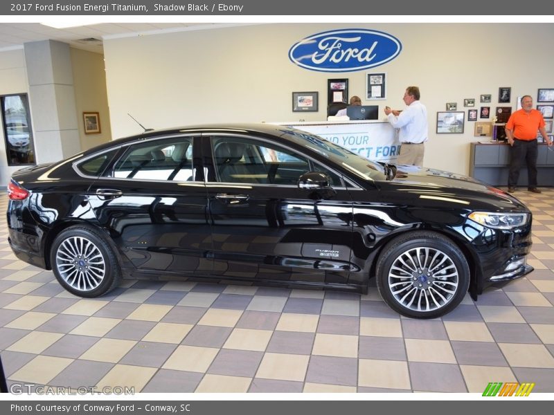 Shadow Black / Ebony 2017 Ford Fusion Energi Titanium