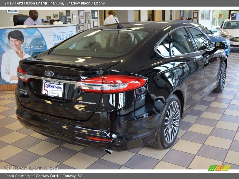 Shadow Black / Ebony 2017 Ford Fusion Energi Titanium