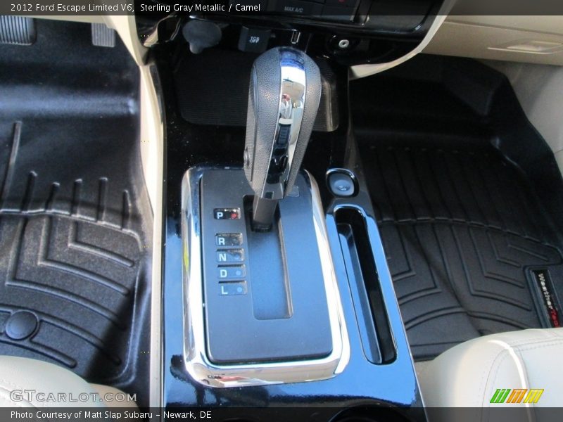 Sterling Gray Metallic / Camel 2012 Ford Escape Limited V6