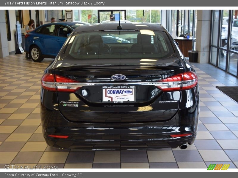 Shadow Black / Ebony 2017 Ford Fusion Energi Titanium