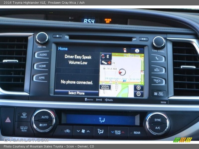 Predawn Gray Mica / Ash 2016 Toyota Highlander XLE