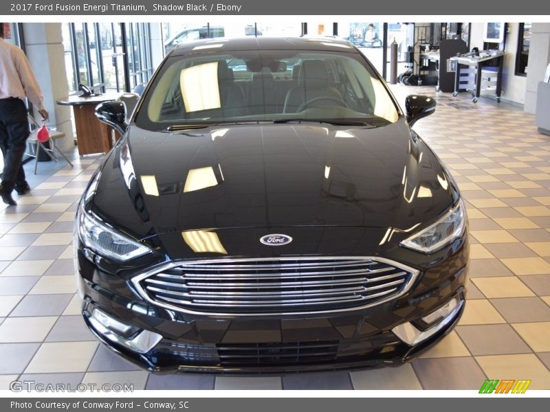 Shadow Black / Ebony 2017 Ford Fusion Energi Titanium