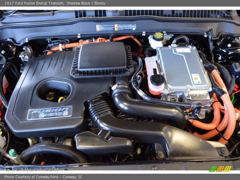  2017 Fusion Energi Titanium Engine - 2.0 Liter Atkinson-Cycle DOHC 16-Valve i-VCT 4 Cylinder Energi Plug-In Gasoline/Electric Hybrid