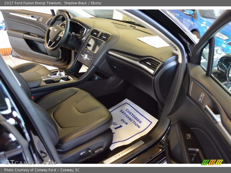Dashboard of 2017 Fusion Energi Titanium