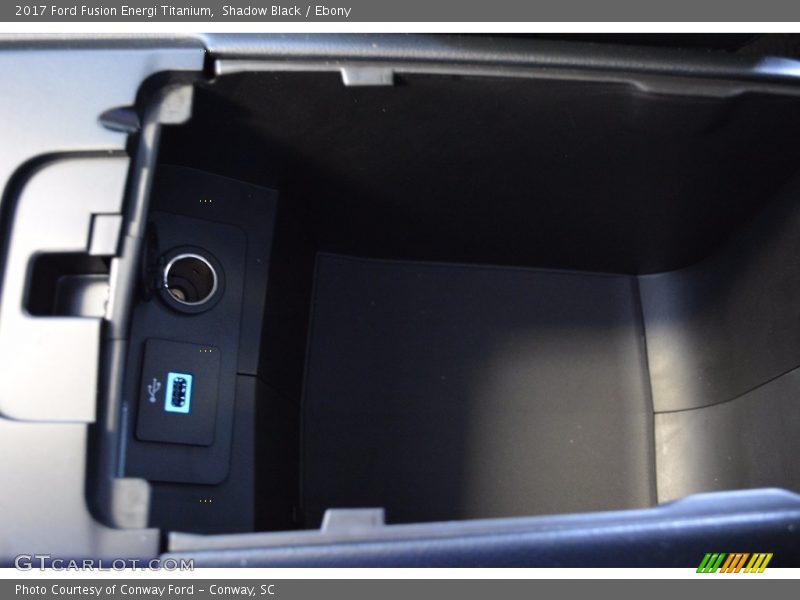 Shadow Black / Ebony 2017 Ford Fusion Energi Titanium