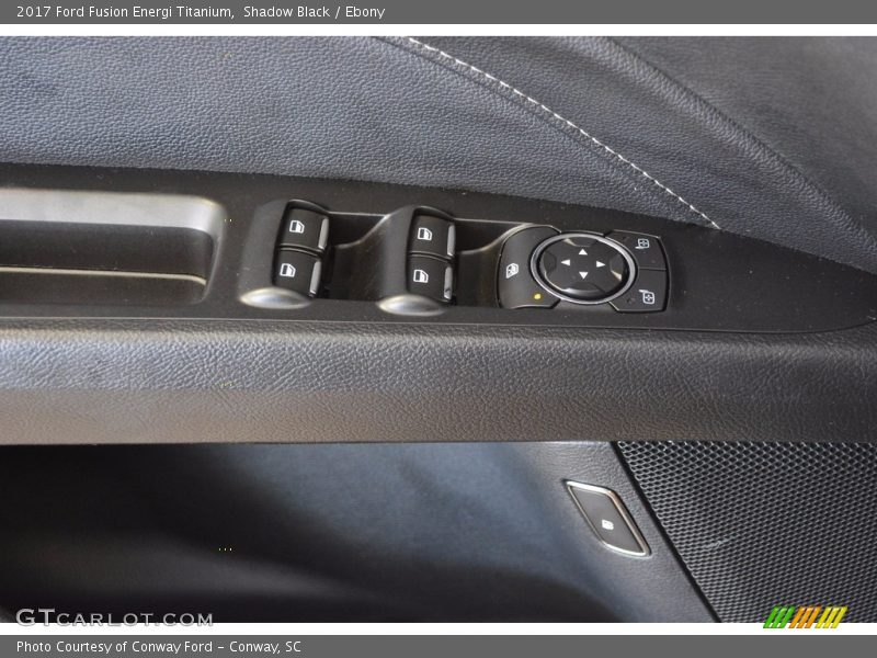 Controls of 2017 Fusion Energi Titanium