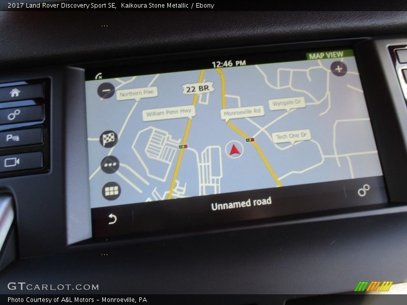 Navigation of 2017 Discovery Sport SE