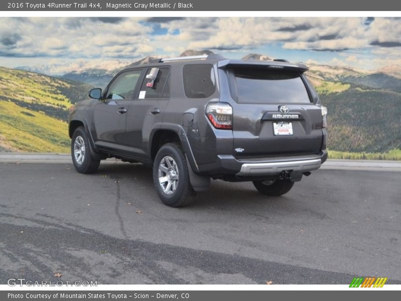 Magnetic Gray Metallic / Black 2016 Toyota 4Runner Trail 4x4