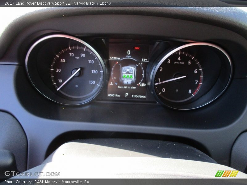  2017 Discovery Sport SE SE Gauges