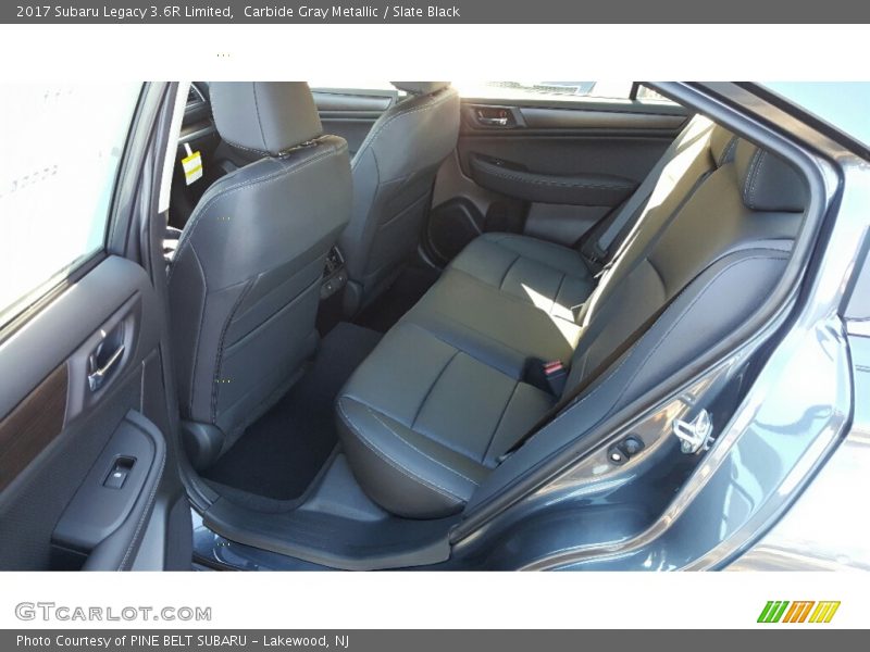 Carbide Gray Metallic / Slate Black 2017 Subaru Legacy 3.6R Limited