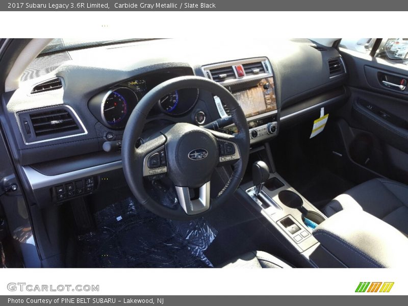 Carbide Gray Metallic / Slate Black 2017 Subaru Legacy 3.6R Limited