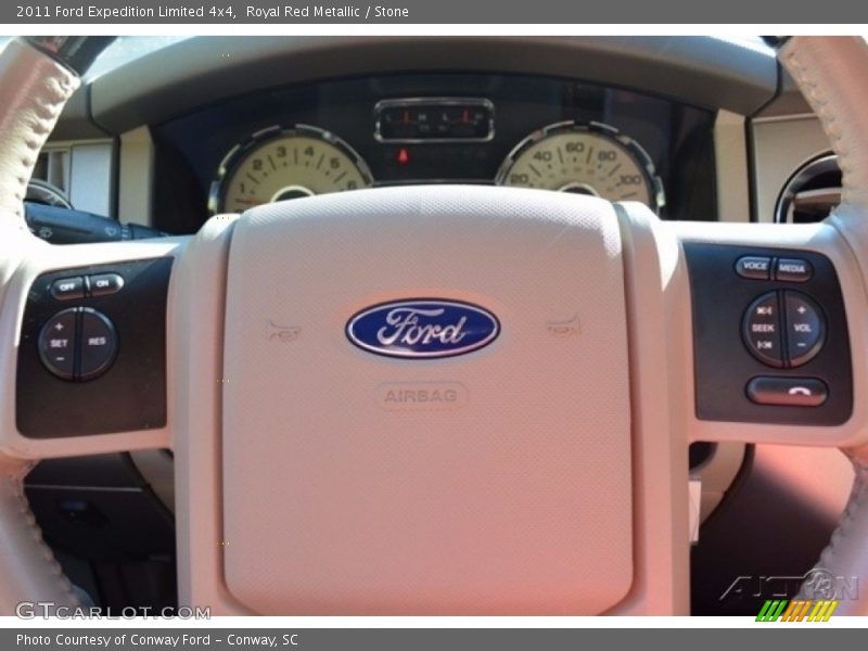 Royal Red Metallic / Stone 2011 Ford Expedition Limited 4x4