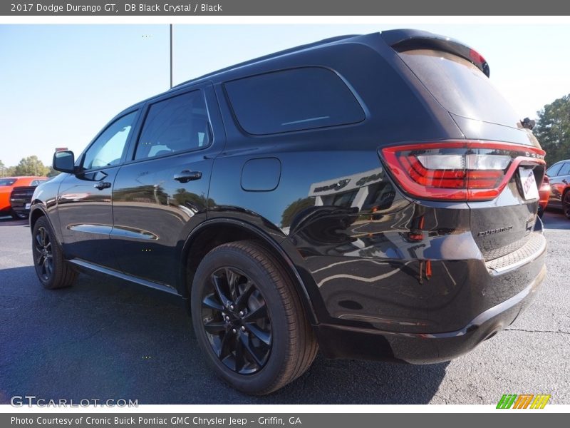 DB Black Crystal / Black 2017 Dodge Durango GT