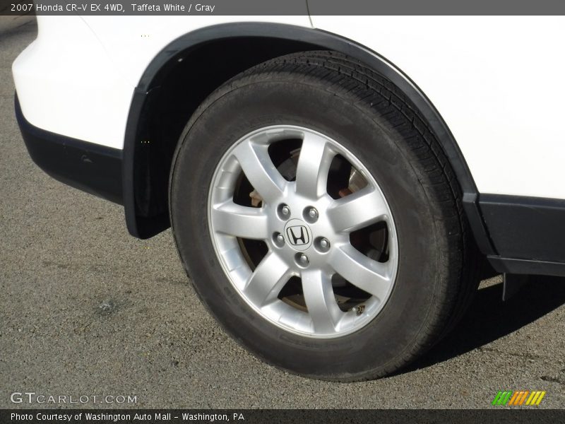 Taffeta White / Gray 2007 Honda CR-V EX 4WD