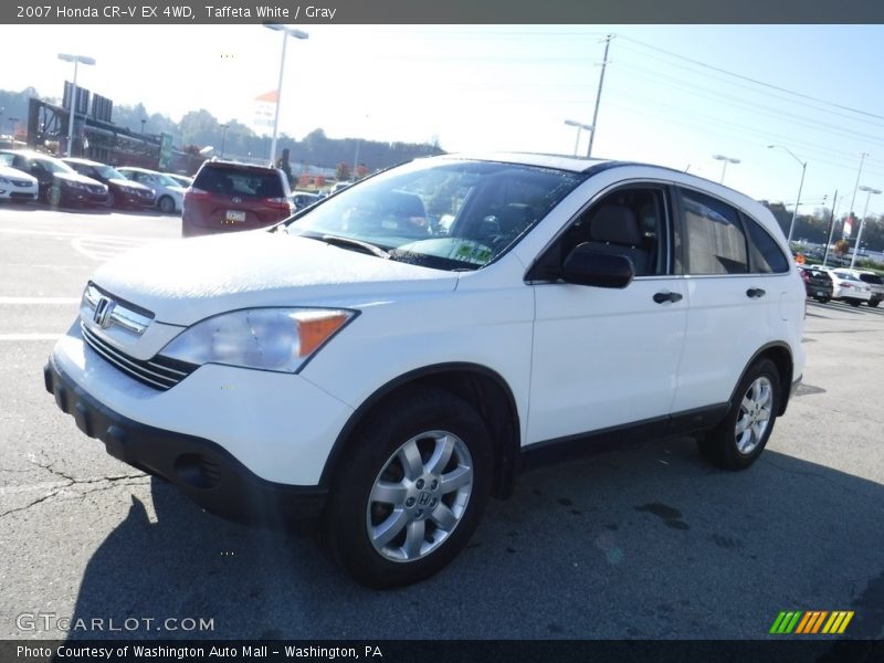 Taffeta White / Gray 2007 Honda CR-V EX 4WD