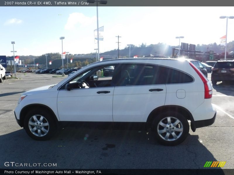 Taffeta White / Gray 2007 Honda CR-V EX 4WD