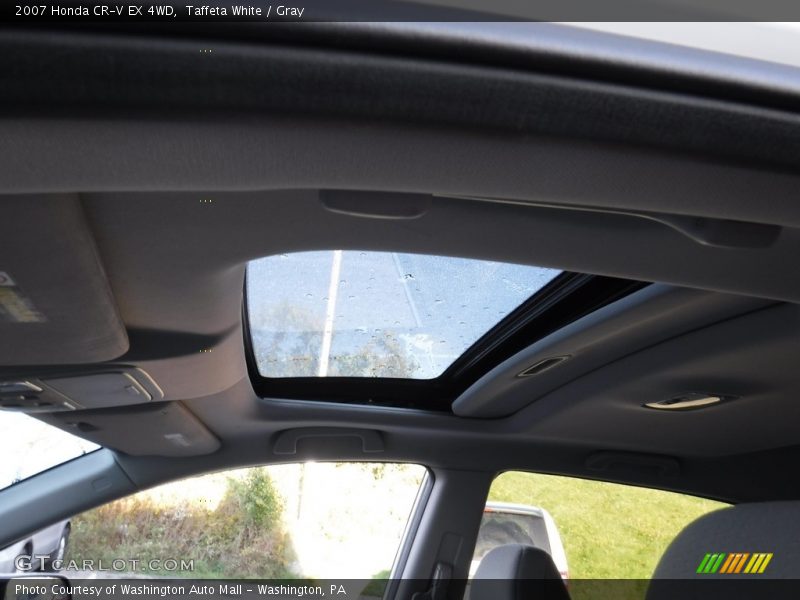 Taffeta White / Gray 2007 Honda CR-V EX 4WD