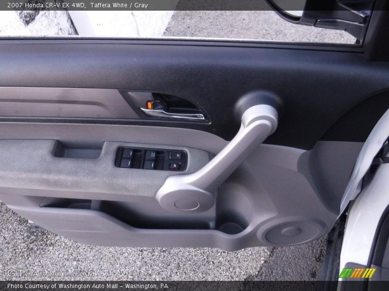 Taffeta White / Gray 2007 Honda CR-V EX 4WD