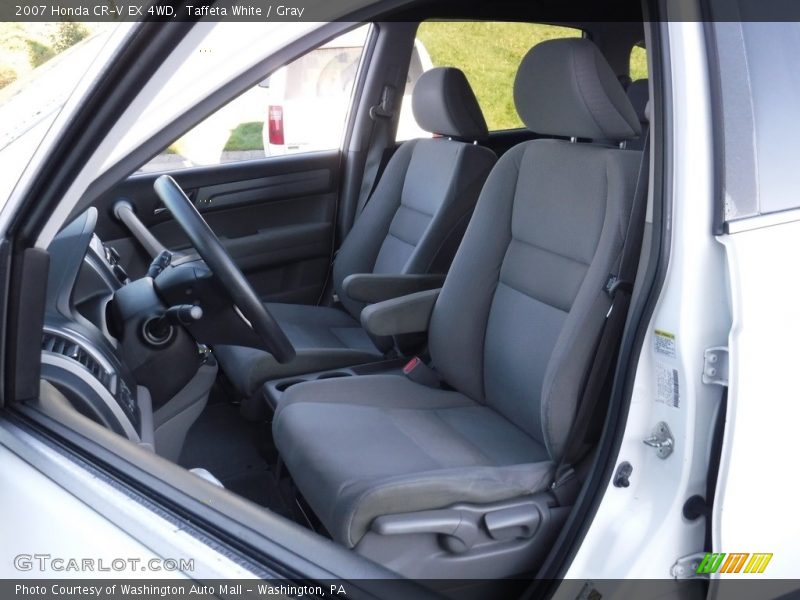 Taffeta White / Gray 2007 Honda CR-V EX 4WD