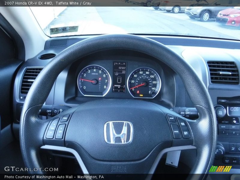 Taffeta White / Gray 2007 Honda CR-V EX 4WD