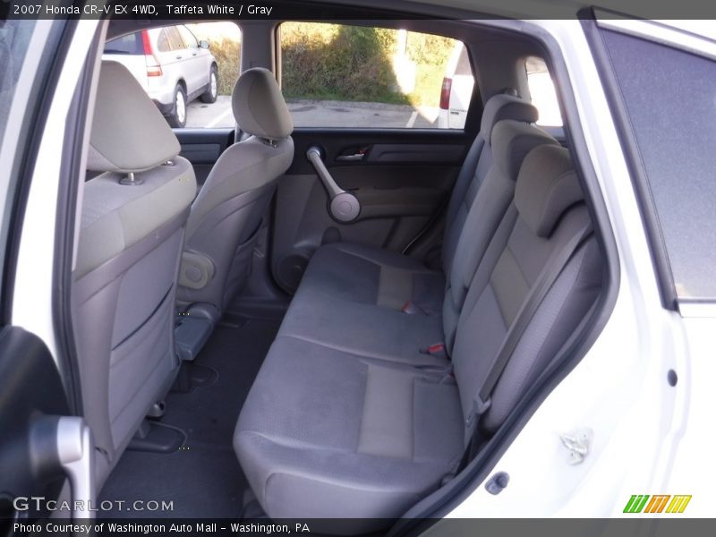 Taffeta White / Gray 2007 Honda CR-V EX 4WD