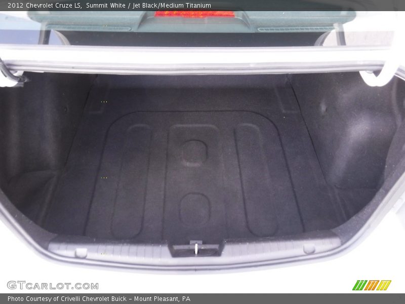 Summit White / Jet Black/Medium Titanium 2012 Chevrolet Cruze LS